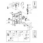 Система инсталляции для подвесного унитаза GROHE Rapid SL (39140000)