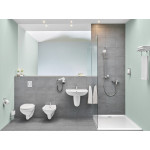 Душевой поддон GROHE 900х900, универсальный, белый 