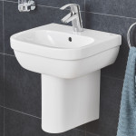 Мини-раковина GROHE Euro Ceramic 45 см, альпин-белый 