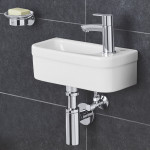 Раковина компактная, GROHE Euro Ceramic, 37 см, альпин-белый