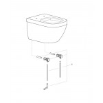 Подвесной унитаз GROHE Euro Ceramic, альпин-белый 