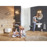 Подвесной унитаз GROHE Euro Ceramic, альпин-белый 