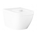 Подвесной унитаз, GROHE Euro Ceramic, с покрытием PureGuard, альпин-белый