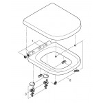 Сиденье для унитаза с микролифтом, GROHE Euro Ceramic, альпин-белый