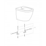Биде напольное, GROHE Euro Ceramic, альпин-белый