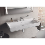 Раковина GROHE Cube Ceramic, подвесная 100 см, альпин-белый 