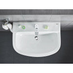 Мини-раковина GROHE Bau Ceramic 45 см, альпин-белый 