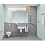Подвесной унитаз, GROHE Bau Ceramic, альпин-белый 
