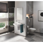 Подвесной унитаз, GROHE Bau Ceramic, альпин-белый 