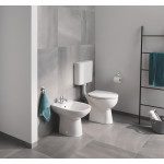 Биде напольное GROHE Bau Ceramic, альпин-белый 