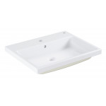 Раковина GROHE Cube Ceramic, полувстраиваемая 60 см, альпин-белый 