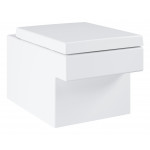 Сиденье для унитаза с микролифтом, GROHE Cube Ceramic, альпин-белый