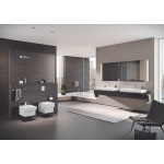 Сиденье для унитаза с микролифтом, GROHE Cube Ceramic, альпин-белый
