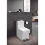 Сиденье для унитаза с микролифтом, GROHE Cube Ceramic, альпин-белый