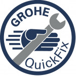 Система инсталляции, GROHE Solido Euro Ceramic, набор 5 в 1 с подвесным унитазом и панелью смыва Arena Cosmopolitan