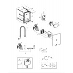 Смывное устройство GROHE Tectron Bau E, с инфракрасным управлением, альпин-белый 