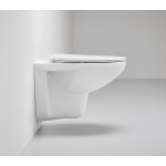 Сиденье для унитаза GROHE Bau Ceramic с микролифтом, альпин-белый 