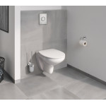 Сиденье для унитаза GROHE Bau Ceramic с микролифтом, альпин-белый 