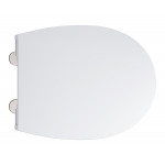 Сиденье для унитаза GROHE Bau Ceramic, с микролифтом, альпин-белый 