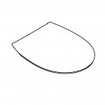 Сиденье для унитаза GROHE Bau Ceramic, с микролифтом, альпин-белый 