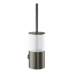 Комплект с туалетным ершиком GROHE Atrio New, темный графит матовый 