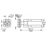 Держатель полотенец двойной GROHE 