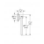 Кольцо для полотенца GROHE Essentials, никель глянец 