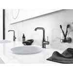 Держатель GROHE Essentials, тёмный графит глянец 