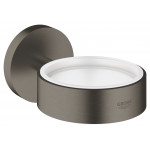 Держатель GROHE Essentials, тёмный графит матовый 
