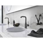 Держатель GROHE Essentials, тёмный графит матовый 