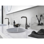 Держатель GROHE Essentials, тёмный графит матовый 