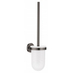 Туалетный ершик GROHE Essentials, тёмный графит глянец 