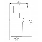 Дозатор жидкого мыла GROHE Essentials, тёплый закат глянец 