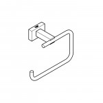 Держатель бумаги без крышки GROHE Essentials Cube, темный графит матовый 