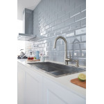 Дозатор жидкого мыла, GROHE Cosmopolitan, суперсталь