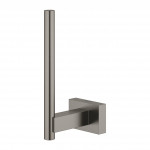 Держатель запасного рулона бумаги GROHE Essentials Cube, темный графит матовый 