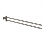 Держатель для полотенца GROHE Essentials Cube, темный графит матовый 
