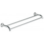 Двойной держатель для полотенца GROHE Essentials Authentic, хром 