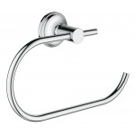 Держатель для туалетной бумаги GROHE Essentials Authentic, без крышки, хром 