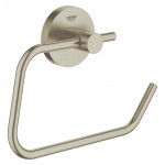 Держатель для туалетной бумаги без крышки GROHE Essentials, никель матовый 