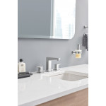 Дозатор жидкого мыла с держателем GROHE Essentials Cube, хром 