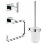 Набор аксессуаров 3 в 1, GROHE Essentials Cube, хром