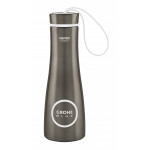 Бутылка для воды из нержавеющей стали GROHE Blue, темный графит матовый 