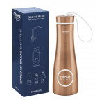 Бутылка для воды из нержавеющей стали GROHE Blue, теплый закат матовый 