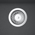 Сливной гарнитур для мойки GROHE с нажимным механизмом, матовая нержавеющая сталь 