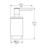 Дозатор жидкого мыла GROHE Selection, холодный рассвет глянец 