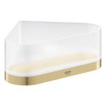 Полочка для душа GROHE Selection, угловая с держателем, холодный рассвет матовый 