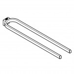 Держатель для полотенца GROHE Selection, двойной, темный графит глянец 