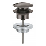 Донный клапан для раковины GROHE, темный графит глянец 