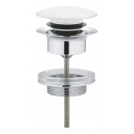 Донный клапан для раковины GROHE 1 1/4 дюйма, белая луна 